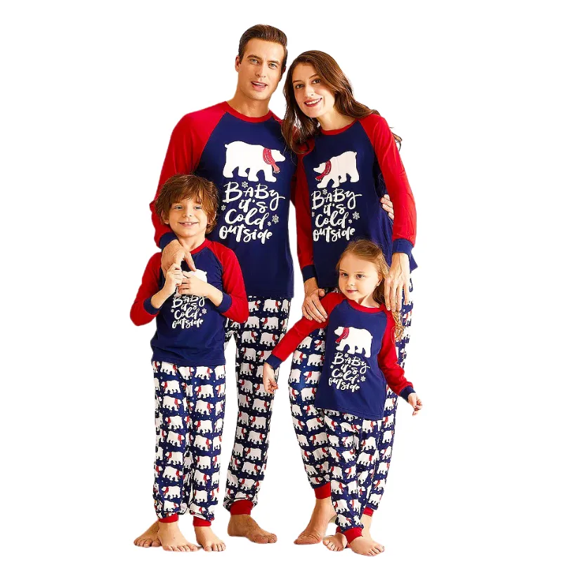 Christmas Costume Family Matching Suit Family Pajamas 2023 Bear Family Costume