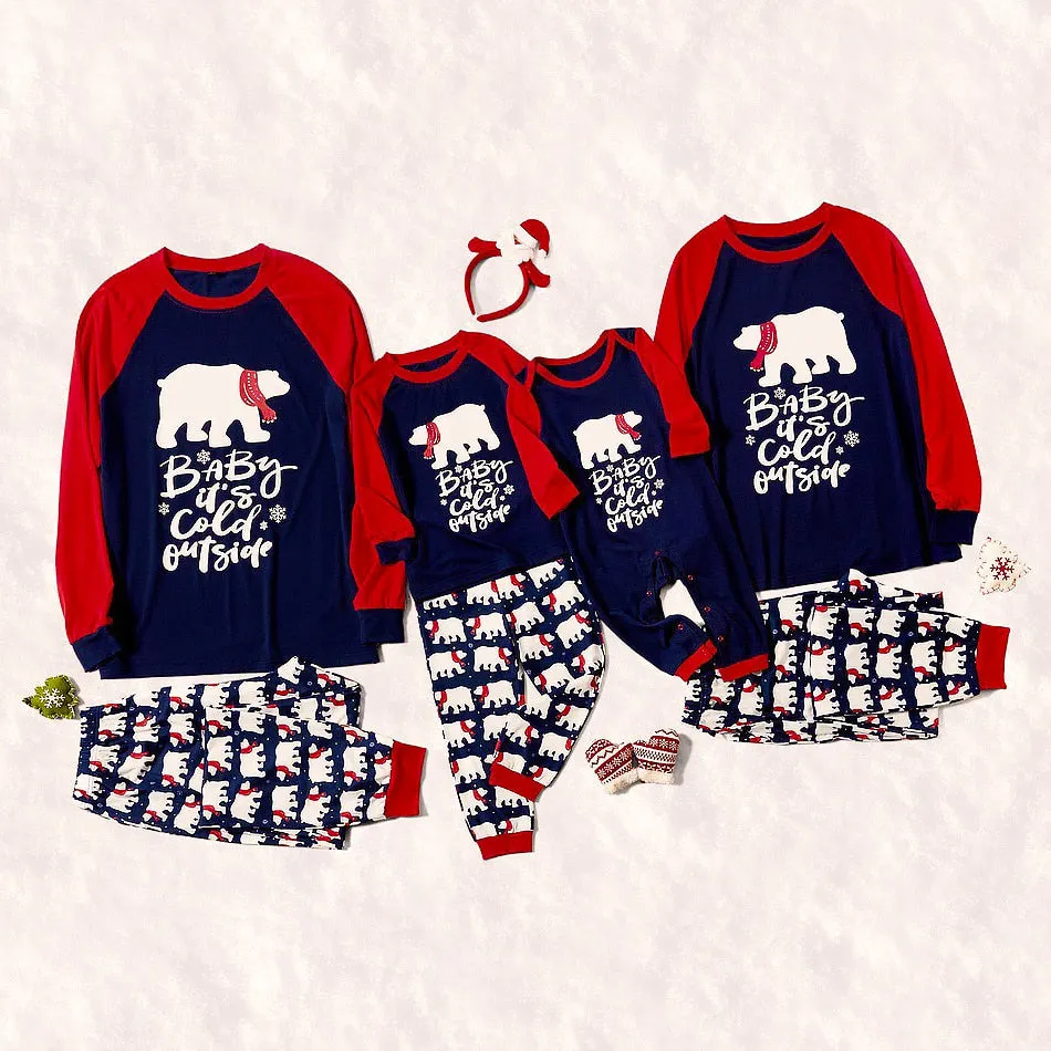 Christmas Costume Family Matching Suit Family Pajamas 2023 Bear Family Costume