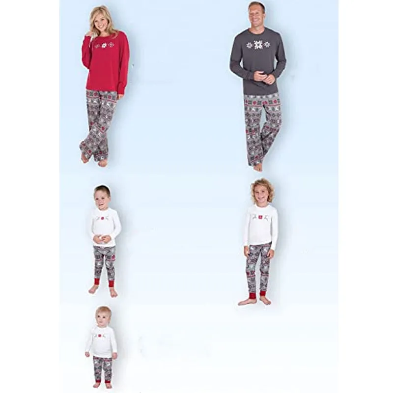 Christmas Pajamas Nordic Print