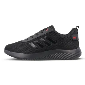 DILLI Men's Lace-up Walking Shoe - WS9558 Black Black