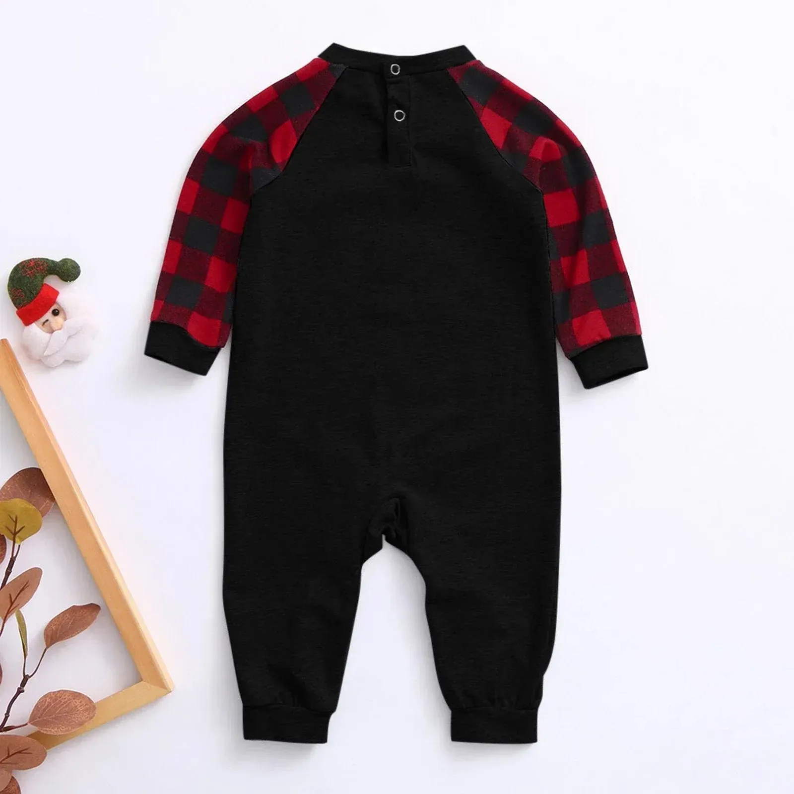 Fashion Xmas Letter Pajamas Set