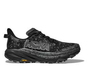 Hoka Women's Speedgoat 6 Gore-Tex® Trail Runners- Black/Outer Orbit