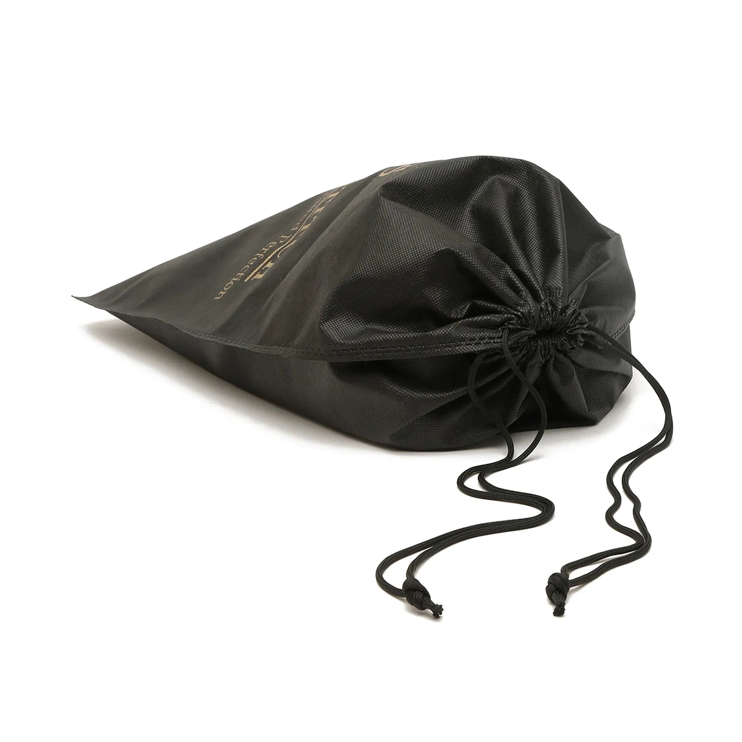 Non Woven Shoe Bag Pack Of  10 Black Plain & Beige See-Thru