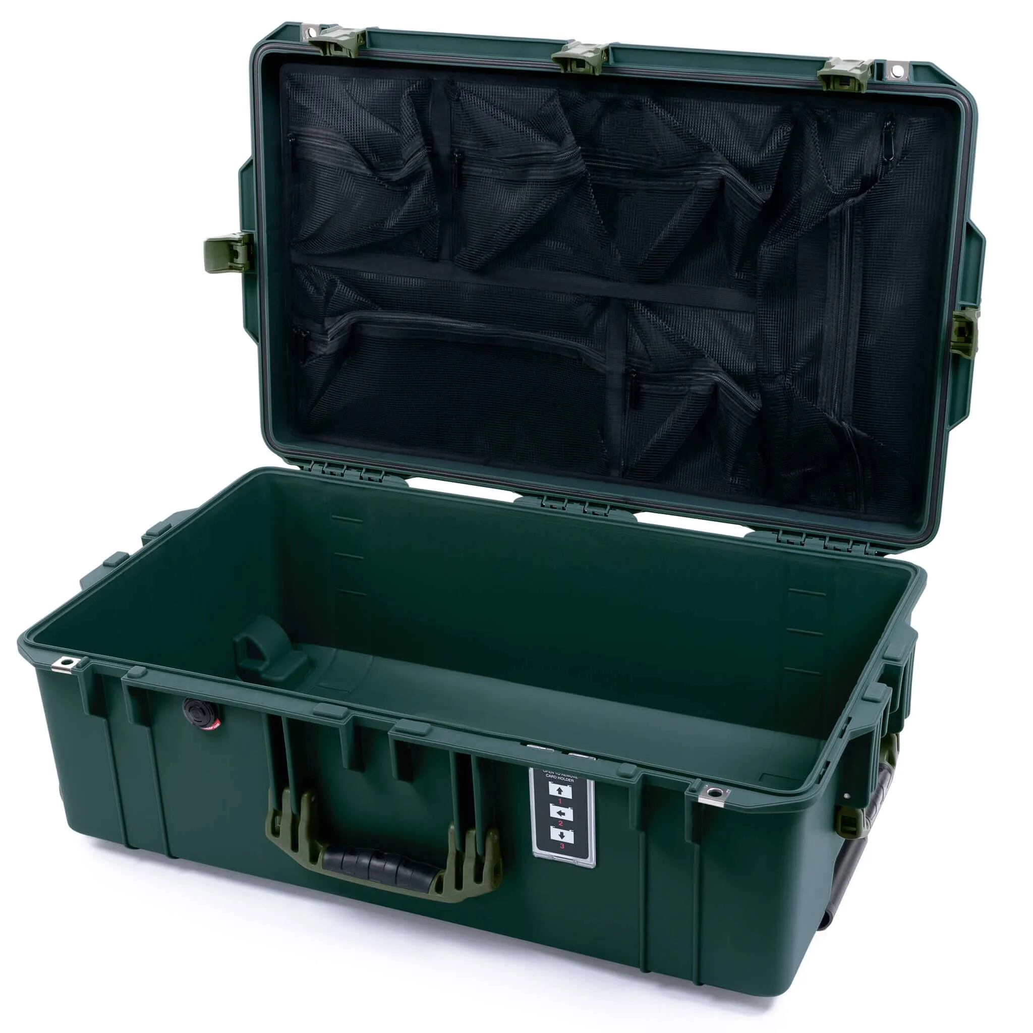 Pelican 1595 Air Case, Trekking Green with OD Green Handles & Latches