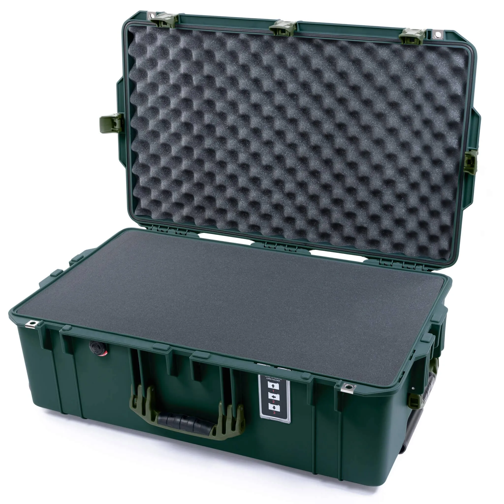 Pelican 1595 Air Case, Trekking Green with OD Green Handles & Latches