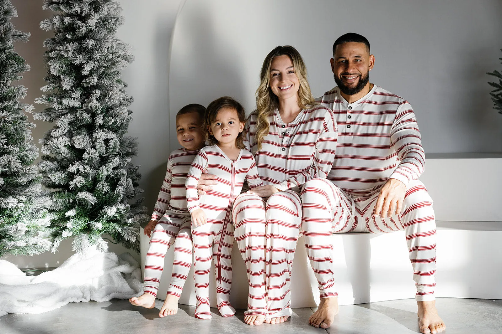 Peppermint Long Sleeve Romper