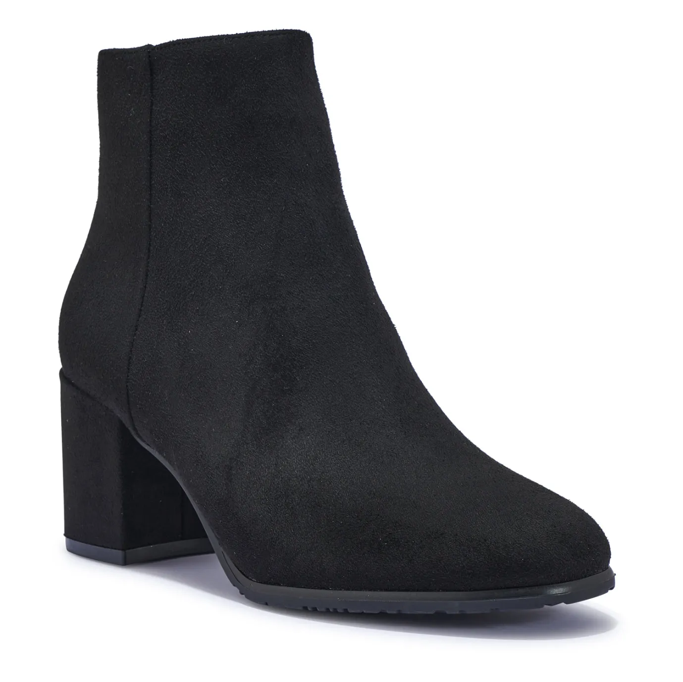 PUNCH1 BASIC BLOCK HEEL ANKLE BOOT