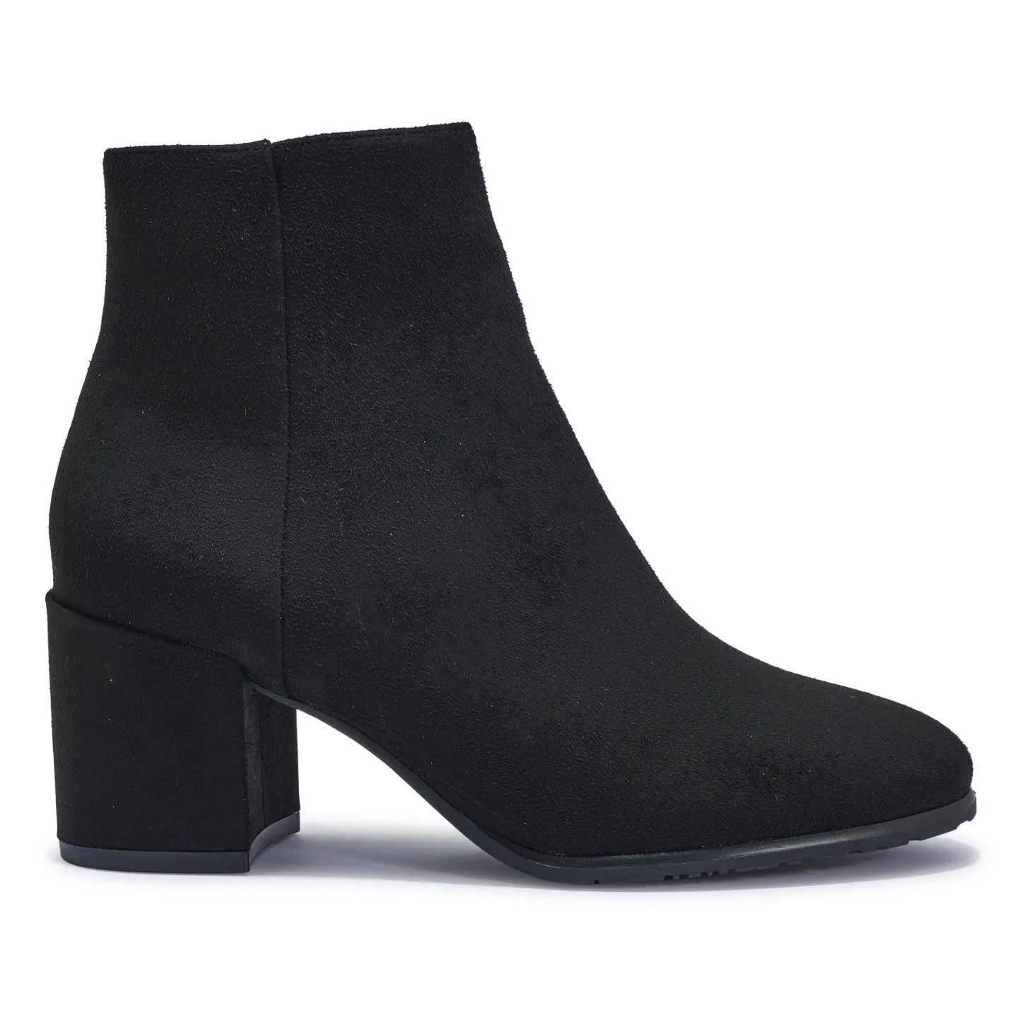 PUNCH1 BASIC BLOCK HEEL ANKLE BOOT