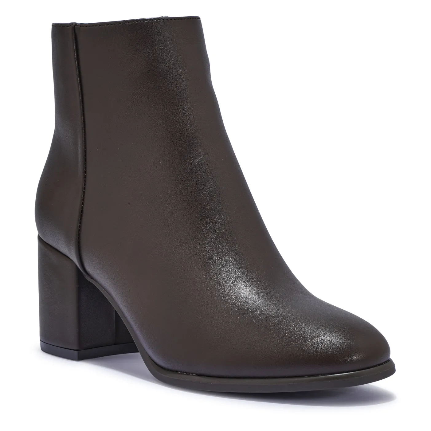 PUNCH1 BASIC BLOCK HEEL ANKLE BOOT