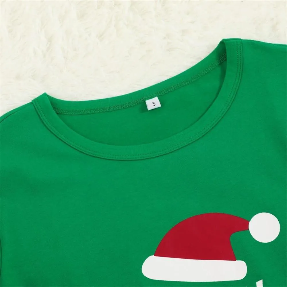 This Family is An Elf Family Plaid Christmas Matching Pajamas Set