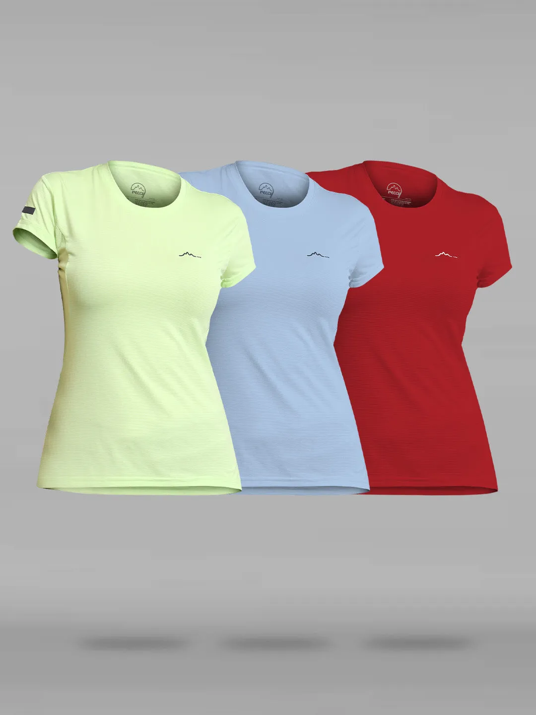Womens Tshirt Combo for Trekking/Hiking (Pack of 3)